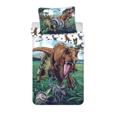 Povlečení Jurský Svět Trio Bavlna, 140x200, 70x90 cm