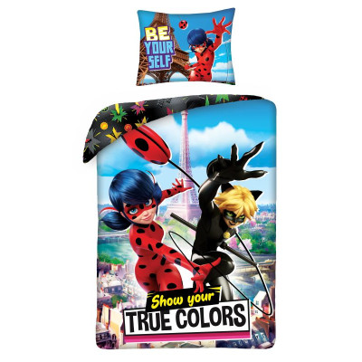 Povlečení Kouzelná beruška colors Bavlna, 140x200, 70x90 cm