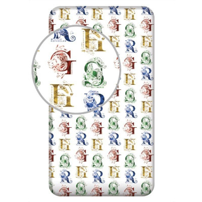 Prostěradlo Harry Potter, Bavlna, 90x200 cm