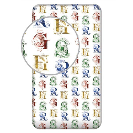 Prostěradlo Harry Potter, Bavlna, 90x200 cm